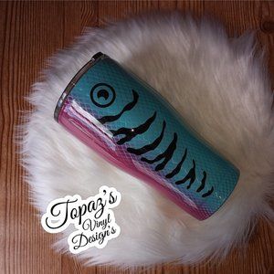 Girl Fishing Lure Tumbler